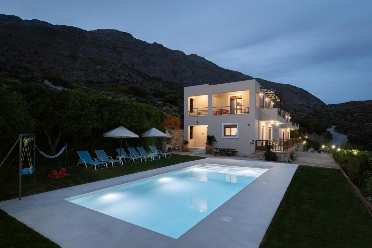 Triopetra Luxury Villas Panagia Exteriör bild