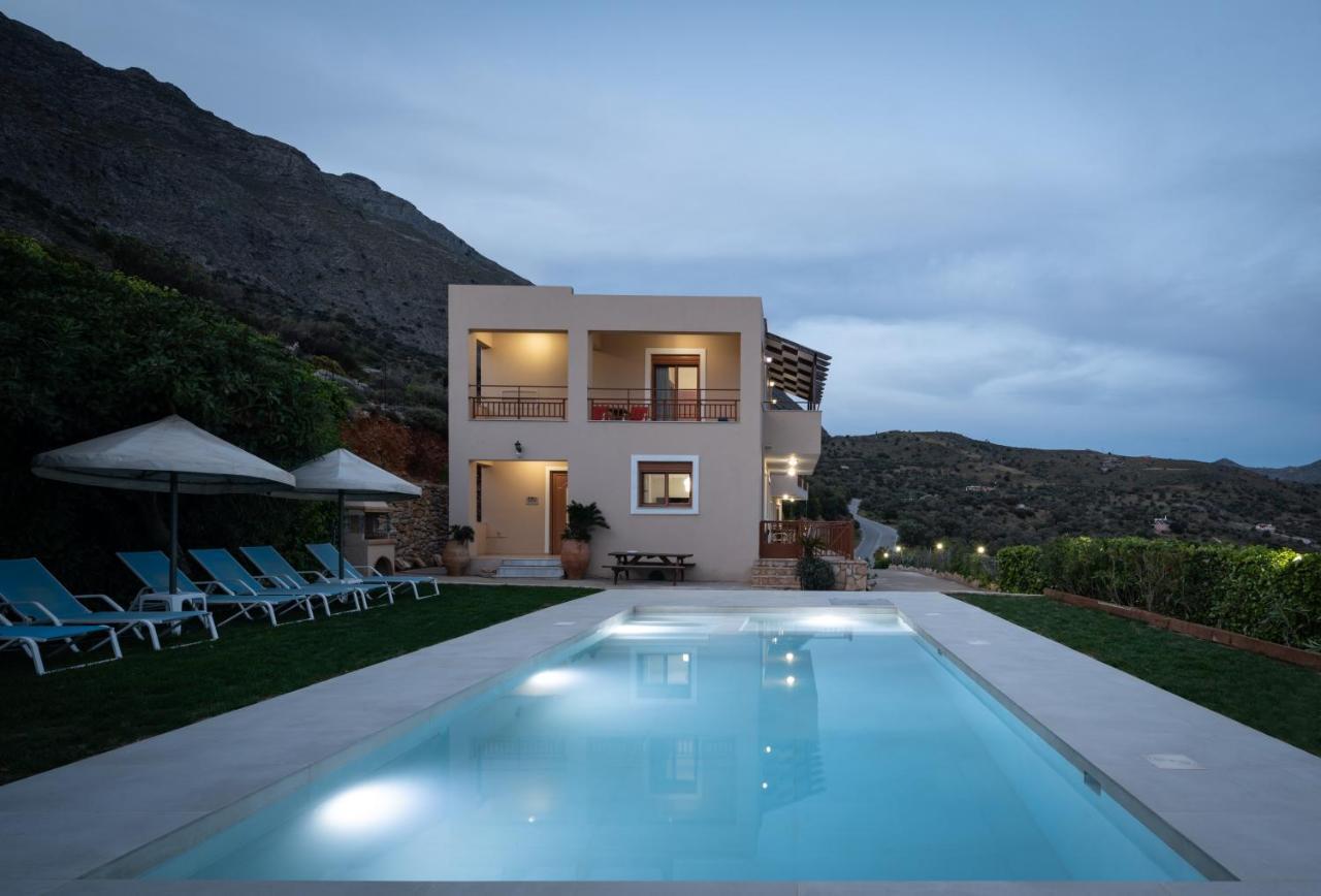 Triopetra Luxury Villas Panagia Exteriör bild