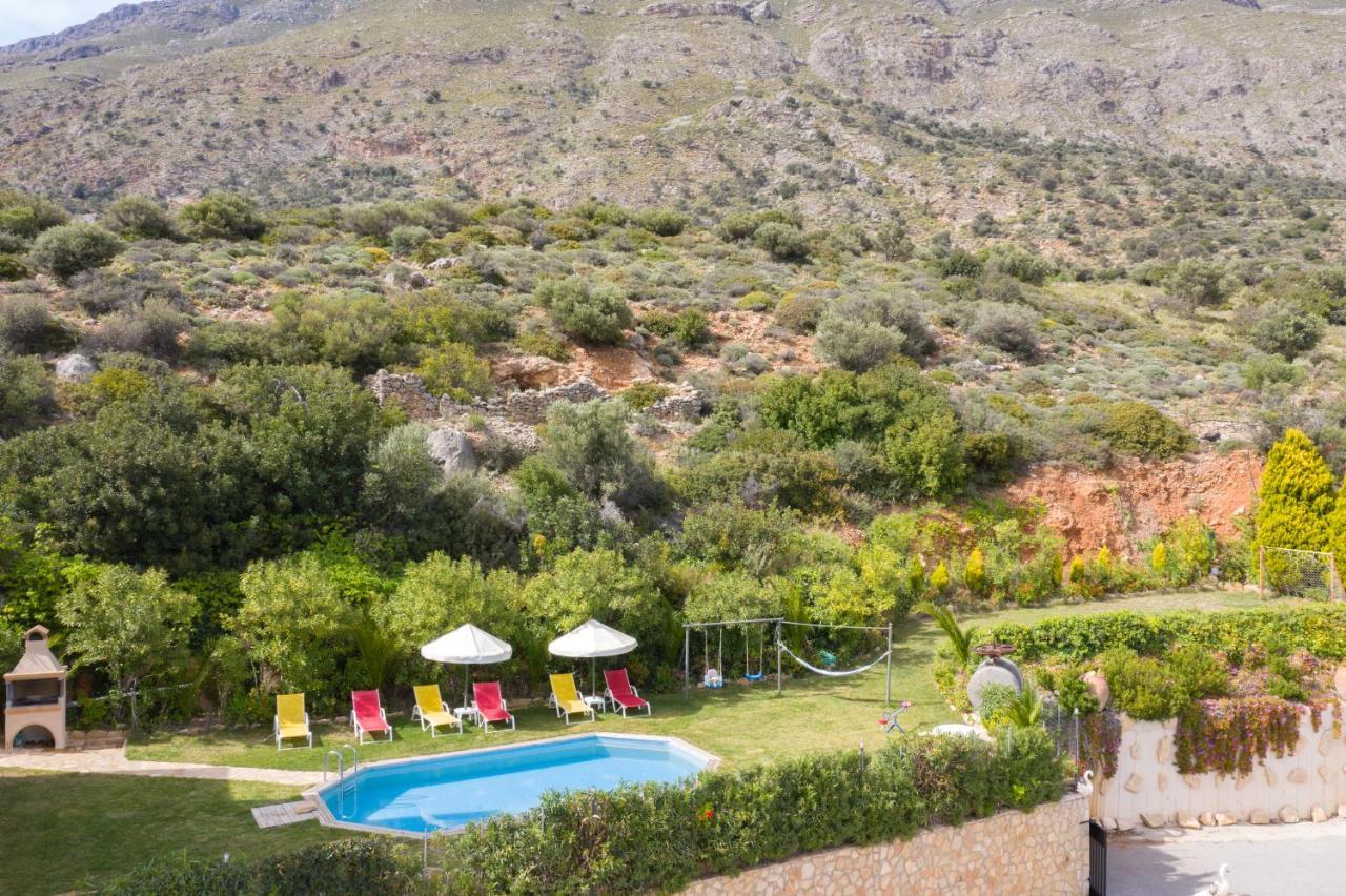 Triopetra Luxury Villas Panagia Exteriör bild